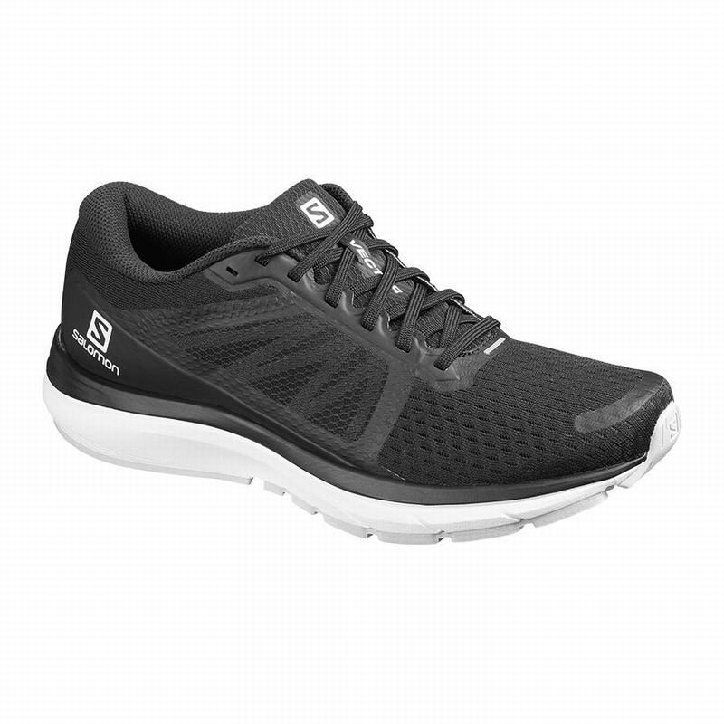 Chaussure Running Salomon Homme Noir / Blanche - Salomon VECTUR - France (4853-VOPJN)